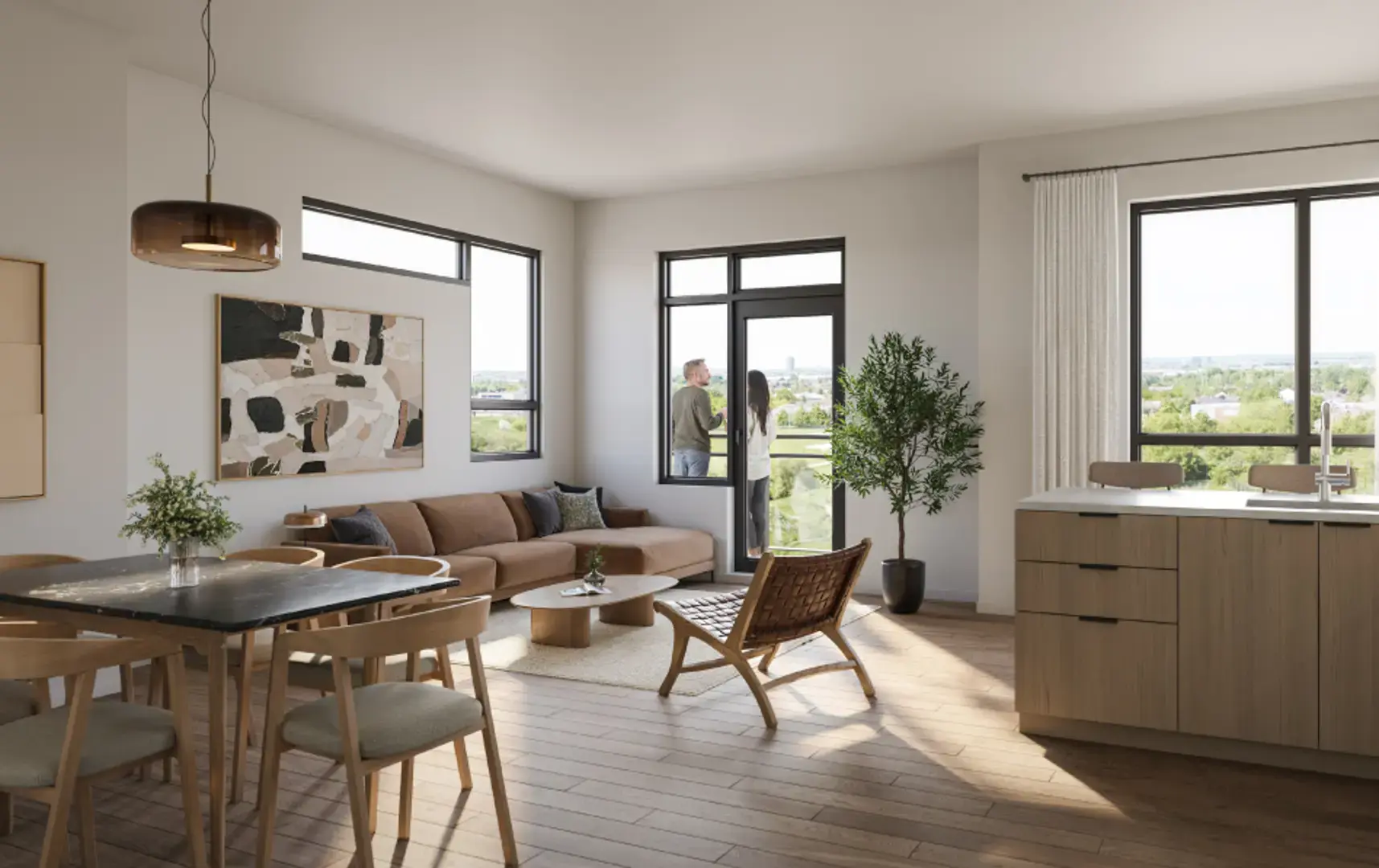 Spruce Trails townhome interior by Camcos Living